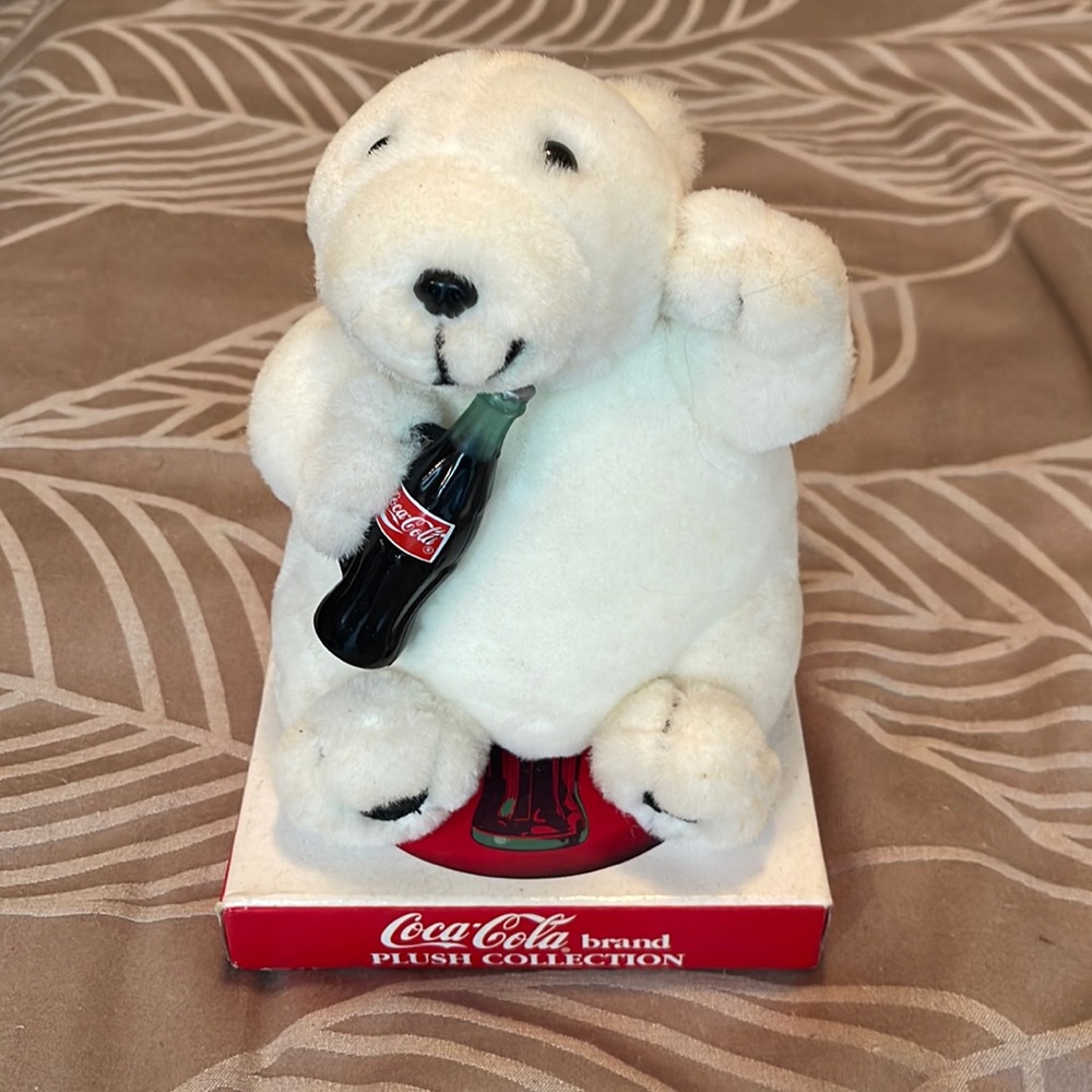 Coca Cola Plush Bear